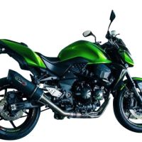 Egzoz ile uyumlu Kawasaki Z 750 - S 2004-2006, Furore Nero, Egzoz yasal, onaylı, çıkarılabilir db killer ve bağlantı borulu susturucu 
