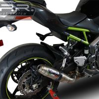 Egzoz ile uyumlu Kawasaki Z 900 E 2017-2020, Deeptone Inox, Egzoz yasal, onaylı, çıkarılabilir db killer ve bağlantı borulu susturucu 