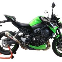 Egzoz ile uyumlu Kawasaki Z 900 2020-2020, Powercone Evo, Egzoz yasal, onaylı, çıkarılabilir db killer ve bağlantı borulu susturucu 