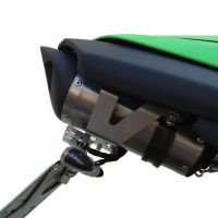 Egzoz ile uyumlu Kawasaki Zx-6R 2007-2008, Tiburon Titanium, Egzoz yasal, onaylı, çıkarılabilir db killer ve bağlantı borulu susturucu 