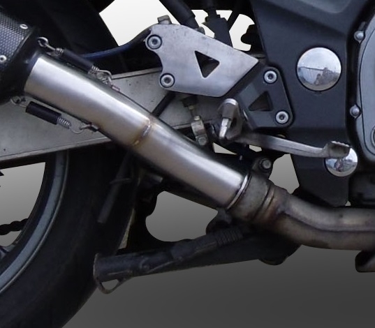 Egzoz ile uyumlu Kawasaki Zzr 600 2002-2006, Trioval, Homologe sistem Double Susturucu ve özel bağlantı borusu 
