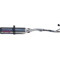 Egzoz ile uyumlu Adly 320 S 2005-2021, Deeptone Atv, Onaylanmış ve yasal, çıkarılabilir db öldürücü dahil tam sistem egzozu 