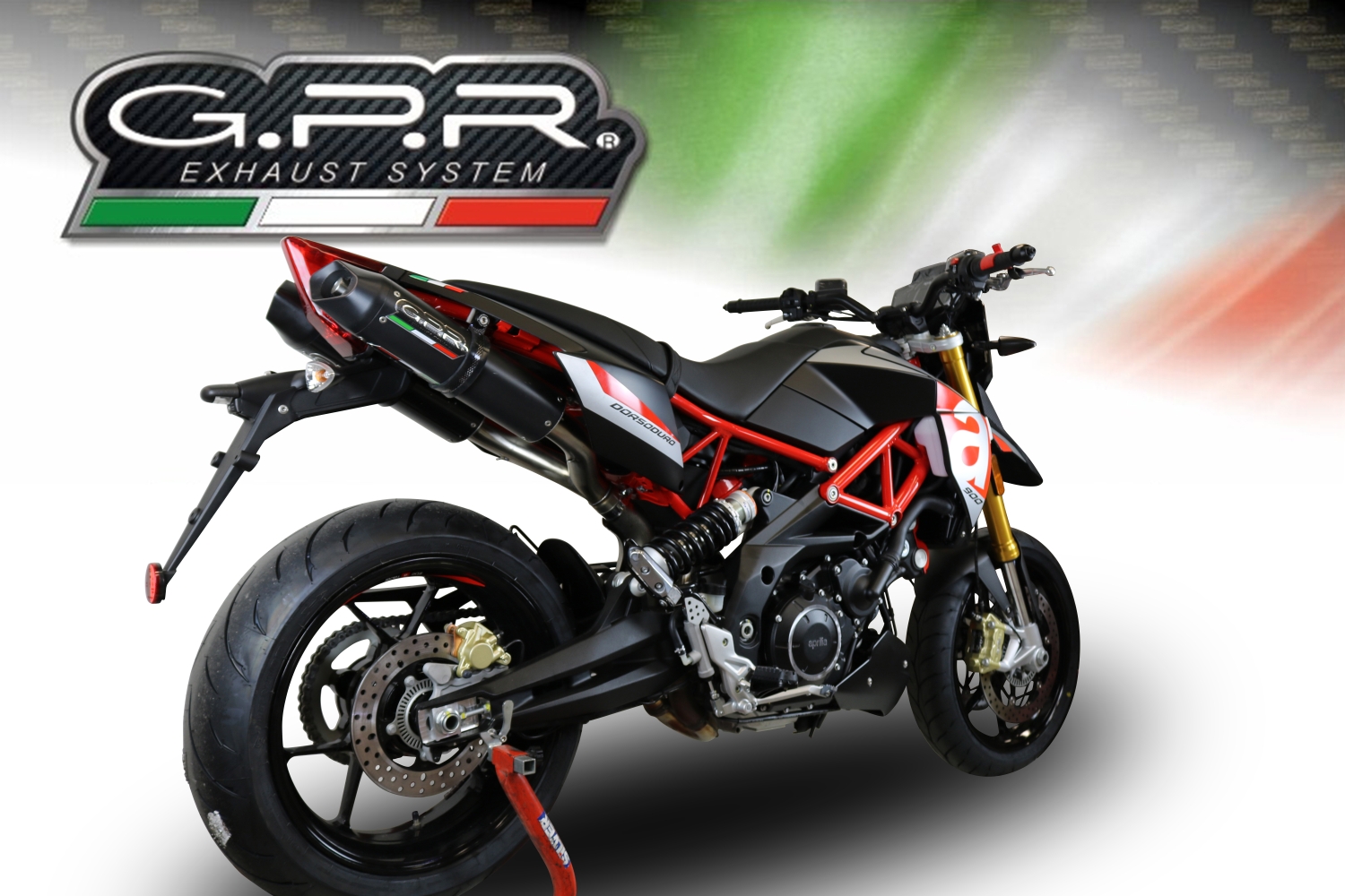 Egzoz ile uyumlu Aprilia Shiver 900 2017-2020, Furore Evo4 Nero, Homologe sistem Double Susturucu ve özel bağlantı borusu 
