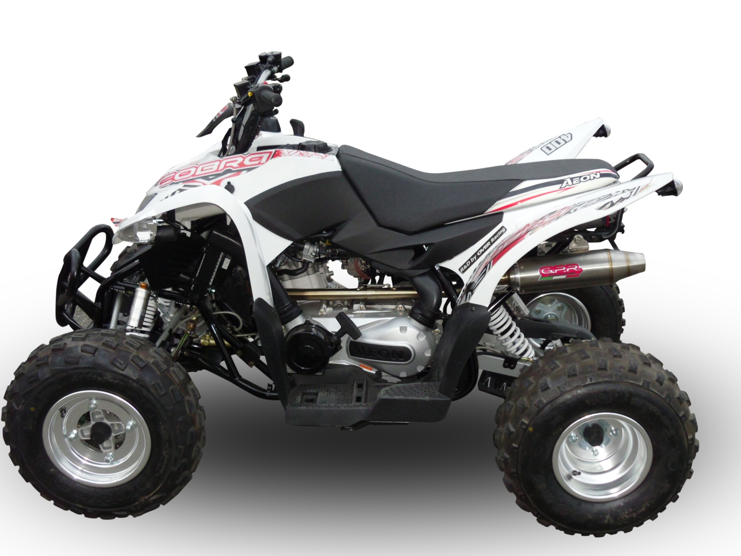 Egzoz ile uyumlu Access Baja 450 2005-2021, Deeptone Atv, Egzoz yasal, onaylı, çıkarılabilir db killer ve bağlantı borulu susturucu 