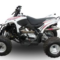 Egzoz ile uyumlu Access Baja 450 2005-2021, Deeptone Atv, Egzoz yasal, onaylı, çıkarılabilir db killer ve bağlantı borulu susturucu 