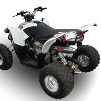 Egzoz ile uyumlu Access Baja 450 2005-2021, Deeptone Atv, Egzoz yasal, onaylı, çıkarılabilir db killer ve bağlantı borulu susturucu 