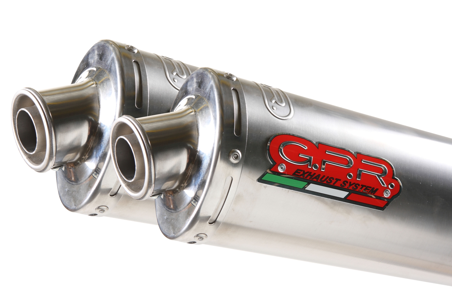 Egzoz ile uyumlu Ducati Monster S4R 2003-2007, Inox Tondo, Yarış Sistemi Susturucu artı yarı tam kollektör 
