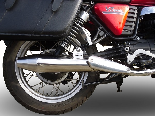 Egzoz ile uyumlu Bmw R 80 Gs 1980-1987, Vintacone, Egzoz yasal, onaylı, çıkarılabilir db killer ve bağlantı borulu susturucu 