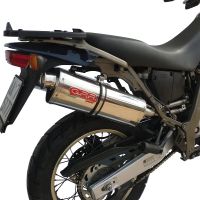 Egzoz ile uyumlu Aprilia Pegaso Strada 650 2005-2011, Trioval, Homologe sistem Double Susturucu ve özel bağlantı borusu 
