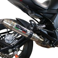 Egzoz ile uyumlu Benelli 502 C 2019-2020, Deeptone Inox, Egzoz yasal, onaylı, çıkarılabilir db killer ve bağlantı borulu susturucu 