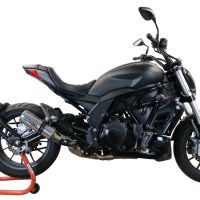 Egzoz ile uyumlu Benelli 502 C 2019-2020, M3 Inox , Egzoz yasal, onaylı, çıkarılabilir db killer ve bağlantı borulu susturucu 