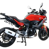 Egzoz ile uyumlu Bmw F 900 XR-R 2020-2025, Albus Evo4, Egzoz yasal, onaylı, çıkarılabilir db killer ve bağlantı borulu susturucu 