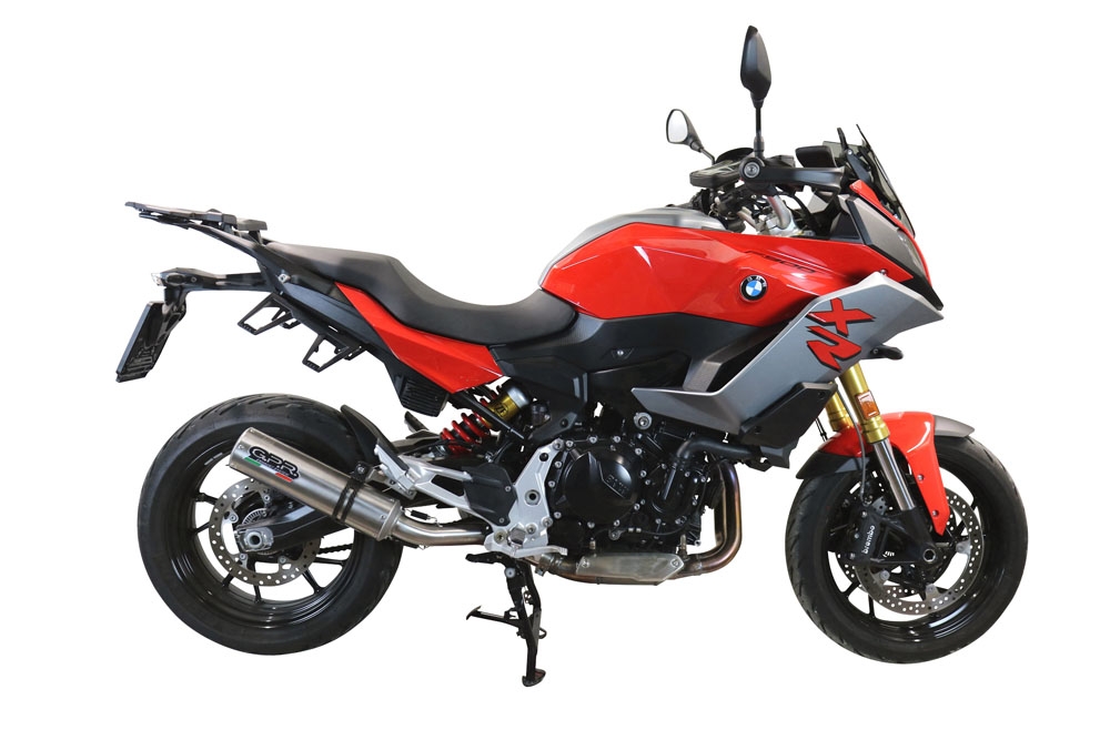 Egzoz ile uyumlu Bmw F 900 XR-R 2020-2025, M3 Inox , Egzoz yasal, onaylı, çıkarılabilir db killer ve bağlantı borulu susturucu 