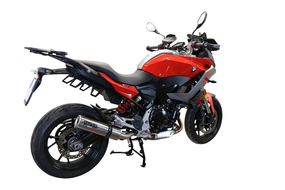 Egzoz ile uyumlu Bmw F 900 XR-R 2020-2025, M3 Inox , Egzoz yasal, onaylı, çıkarılabilir db killer ve bağlantı borulu susturucu 