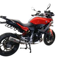 Egzoz ile uyumlu Bmw F 900 XR-R 2020-2025, M3 Inox , Egzoz yasal, onaylı, çıkarılabilir db killer ve bağlantı borulu susturucu 