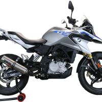 Egzoz ile uyumlu Bmw G 310 Gs 2022-2024, M3 Inox , Yalnızca gürültü için onaylanan sistem, AB dışındaki pazarlar için geçerlidir Tam hat, susturucu artı toplayıcı 