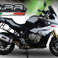 Egzoz ile uyumlu Bmw S 1000 XR -M 2015-2016, Albus Ceramic, Egzoz yasal, onaylı, çıkarılabilir db killer ve bağlantı borulu susturucu 