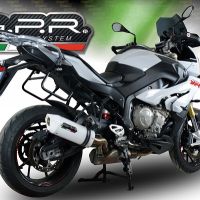 Egzoz ile uyumlu Bmw S 1000 XR -M 2015-2016, Albus Ceramic, Egzoz yasal, onaylı, çıkarılabilir db killer ve bağlantı borulu susturucu 