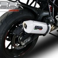 Egzoz ile uyumlu Bmw S 1000 XR -M 2015-2016, Albus Ceramic, Egzoz yasal, onaylı, çıkarılabilir db killer ve bağlantı borulu susturucu 
