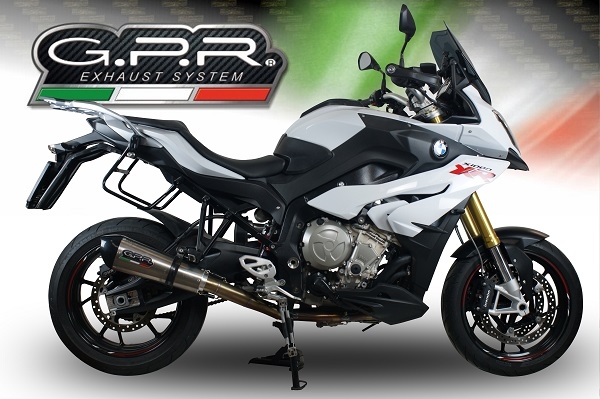 Egzoz GPR ile uyumlu  Bmw S 1000 XR -M  2017-2019, New Grand Prix Evo Titanium, Yarış Sistemi  Susturucu ve özel bağlantı borusu 
