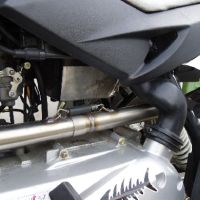Egzoz ile uyumlu Access SP250-SP300 Speed 2005-2021, Deeptone Atv, Onaylanmış ve yasal, çıkarılabilir db öldürücü dahil tam sistem egzozu 