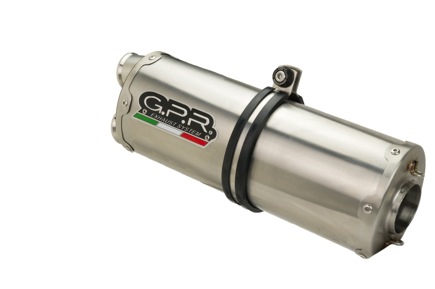 Egzoz ile uyumlu Benelli Trk 702 X 2023-2024, Dual Inox, Egzoz yasal, onaylı, çıkarılabilir db killer ve bağlantı borulu susturucu 