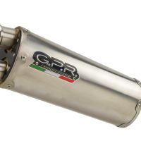 Egzoz ile uyumlu Benelli Trk 702 2023-2024, Dual Inox, Egzoz yasal, onaylı, çıkarılabilir db killer ve bağlantı borulu susturucu 