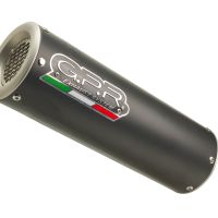 Egzoz ile uyumlu Benelli Bn 125 2018-2020, M3 Black Titanium, Yalnızca gürültü için onaylanan sistem, AB dışındaki pazarlar için geçerlidir Tam hat, susturucu artı toplayıcı 