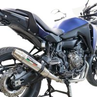 Exhaust compatible with Yamaha Mt-07 2014-2016, Deeptone Inox, Racing full system exhaust 