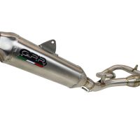 Egzoz ile uyumlu Gas Gas EC 450F 2021-2023, Pentacross Inox, Motokros sitem ile FIM Dbkiller Tam hat, susturucu artı toplayıcı 
