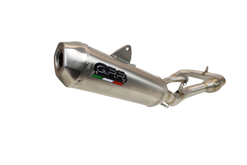 Egzoz ile uyumlu Kawasaki KX 250 X 2021-2022, Pentacross FULL Titanium, Yarış Sistemi Susturucu ve özel bağlantı borusu 