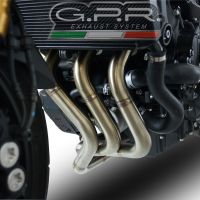 Egzoz ile uyumlu Yamaha Mt-09 2014-2016, Furore Nero, Onaylanmış ve yasal, çıkarılabilir db öldürücü dahil tam sistem egzozu 