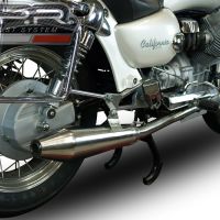 Egzoz ile uyumlu Moto Guzzi California 1100 Special-Stone-Sport-Ev-Alu 1997-2005, Vintacone, Homologe sistem Double Susturucu ve özel bağlantı borusu 