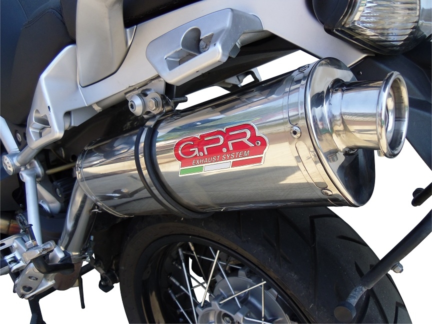 Egzoz ile uyumlu Moto Guzzi Stelvio 1200 8V 2011-2017, Trioval, Egzoz yasal, onaylı, çıkarılabilir db killer ve bağlantı borulu susturucu 