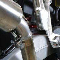 Egzoz ile uyumlu Aprilia Tuareg 660 2021-2024, Albus Evo4, Egzoz yasal, onaylı, çıkarılabilir db killer ve bağlantı borulu susturucu 