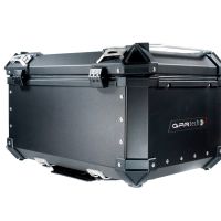 Top case GPR TECH compatible with  Benelli Trk 251 2019/2023 GPR TECH Top case in aluminum, black color with specific plate included Capacity 55 LT.