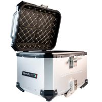 GPR TECH TOP CASE ALPI-TECH 45 LT. SILVER Top case in aluminum, silver color with universal plate included Capacity 45 LT.