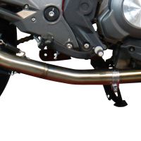Egzoz ile uyumlu Benelli Bn 302 S 2015-2016, M3 Inox , Egzoz yasal, onaylı, çıkarılabilir db killer ve bağlantı borulu susturucu 