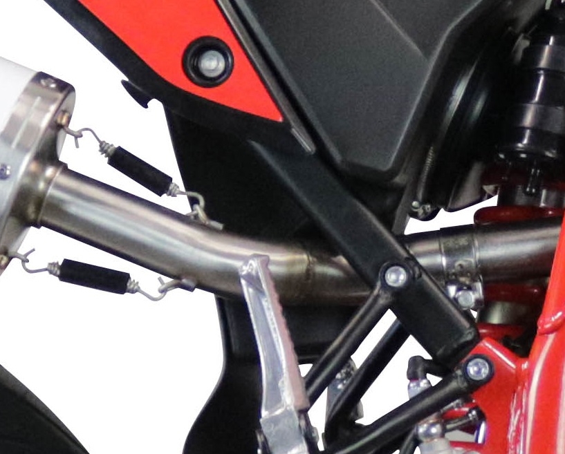 Egzoz ile uyumlu Beta RR 125 4T Enduro 2021-2024, Albus Evo4, Onaylı egzoz, bağlantı borusu ve çıkarılabilir db öldürücü dahil Avrupa DIŞI pazarlar için yasal 