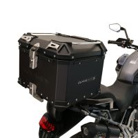 Topkoffer GPR TECH compatibel met  Triumph Tiger 850 Sport 2020/2024 e5 Alüminyum üst kasa, siyah renk ve özel plaka dahildir Kapasite Litre 45