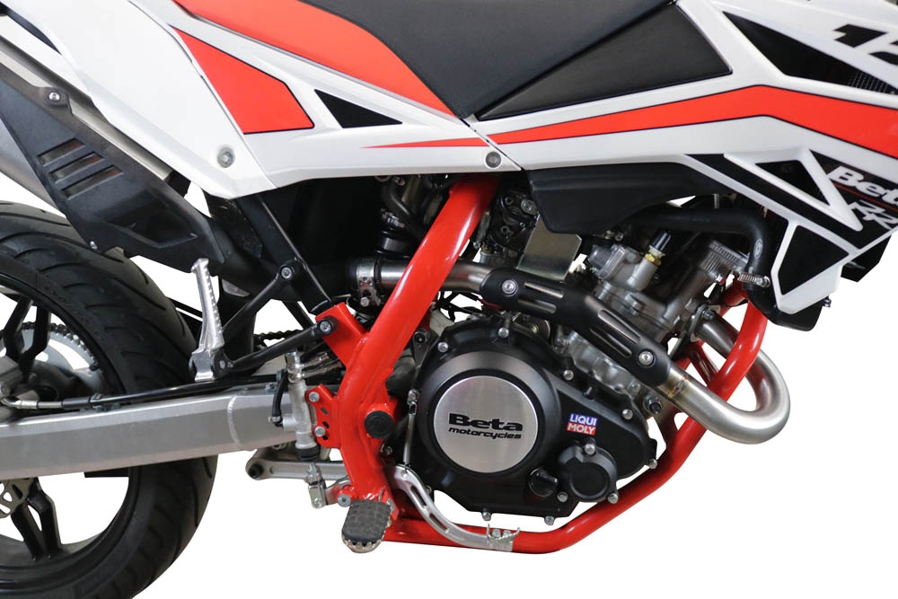 Egzoz ile uyumlu Beta RR 125 4T Motard 2019-2020, Decatalizzatore, Yarış Sistemi Tam hat, susturucu artı toplayıcı 