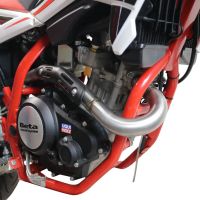 Egzoz ile uyumlu Beta RR 125 4T Motard 2019-2020, Decatalizzatore, Yarış Sistemi Tam hat, susturucu artı toplayıcı 