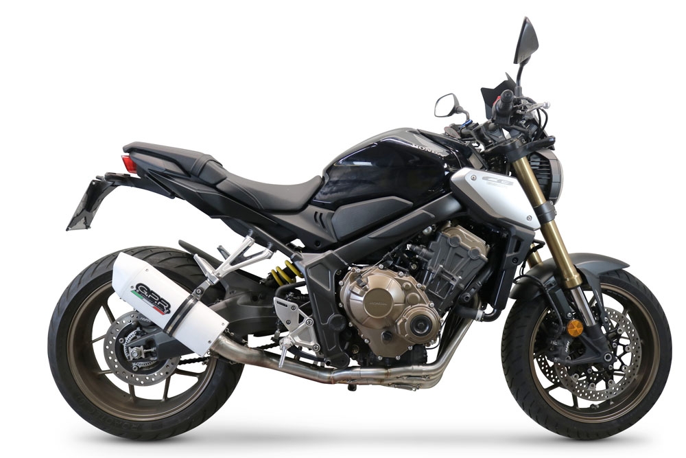 Egzoz ile uyumlu Honda Cb 650 F 2017-2018, Albus Evo4, Yalnızca gürültü için onaylanan sistem, AB dışındaki pazarlar için geçerlidir Tam hat, susturucu artı toplayıcı 