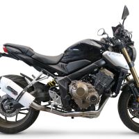 Egzoz ile uyumlu Honda Cb 650 F 2017-2018, Albus Evo4, Yalnızca gürültü için onaylanan sistem, AB dışındaki pazarlar için geçerlidir Tam hat, susturucu artı toplayıcı 