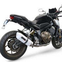 Egzoz ile uyumlu Honda Cb 650 F 2017-2018, Albus Evo4, Yalnızca gürültü için onaylanan sistem, AB dışındaki pazarlar için geçerlidir Tam hat, susturucu artı toplayıcı 