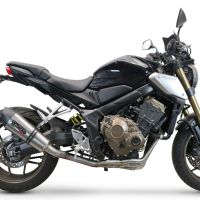 GPR exhaust compatible with  Honda Cbr 650 R 2021-2023, New Grand Prix Evo Titanium, full system exhaust legal for UK and non-EU countries including removable db killer 