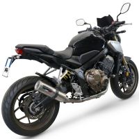 Exhaust compatible with Honda Cb 650 R 2019-2020, M3 Inox , full system exhaust legal for UK and non-EU countries including removable db killer 