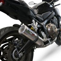 Exhaust compatible with Honda Cb 650 R 2019-2020, M3 Inox , full system exhaust legal for UK and non-EU countries including removable db killer 