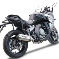 Egzoz ile uyumlu Cf Moto 650 Gt 2022-2024, Satinox , Yalnızca gürültü için onaylanan sistem, AB dışındaki pazarlar için geçerlidirSusturucu ve özel bağlantı borusu 