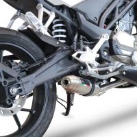 Egzoz ile uyumlu Cf Moto 300 NK 2022-2024, Deeptone Inox, Homologe edilmemiş dbkiller ile yarış sistemi Tam hat, susturucu artı toplayıcı 